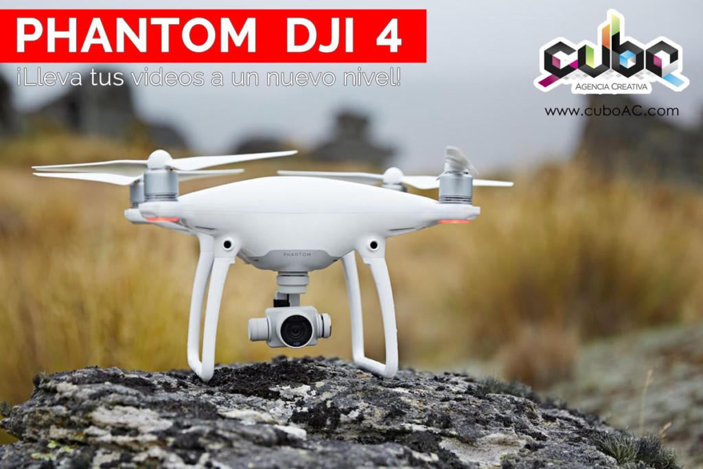 Nuevo Dron Phantom DJI 4